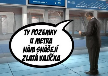 Stanice metra D Olbrachtova – město versus občané